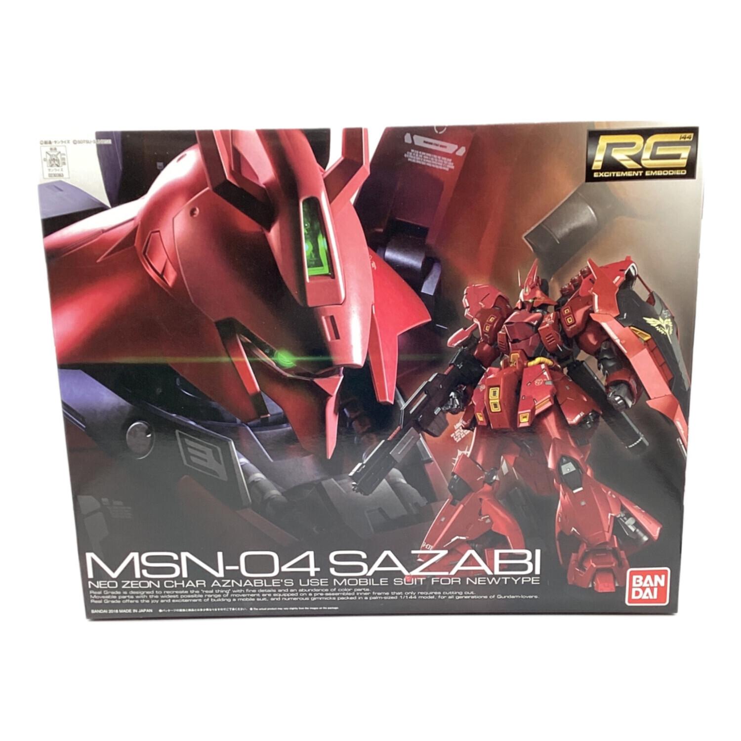 BANDAI (バンダイ) RG1/144ザザビー ガンプラ MSN-04 機動戦士ガンダム