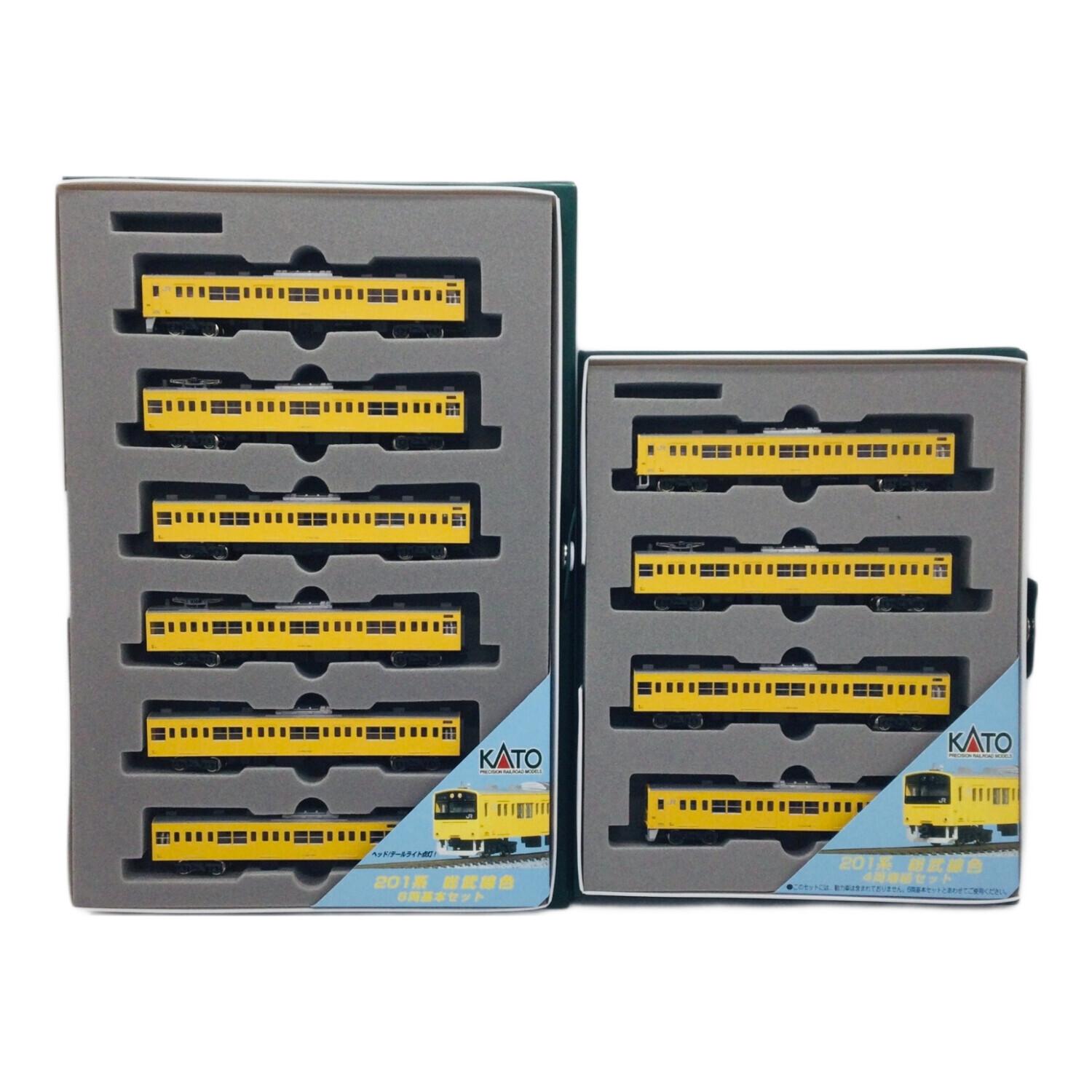 KATO (カトー) Nゲージ 201系 総武線色基本セット/増結セット 10-371