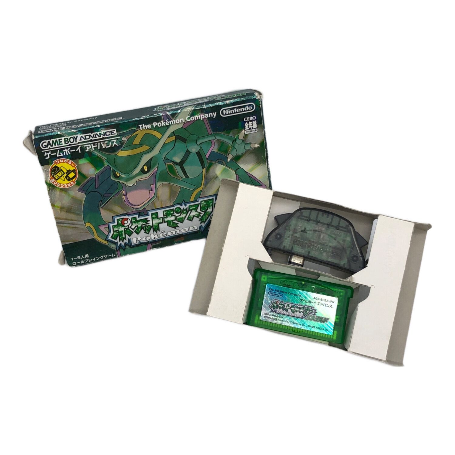 ポケットモンスター GBAソフト 化粧箱ほか付属アリ エメラルド