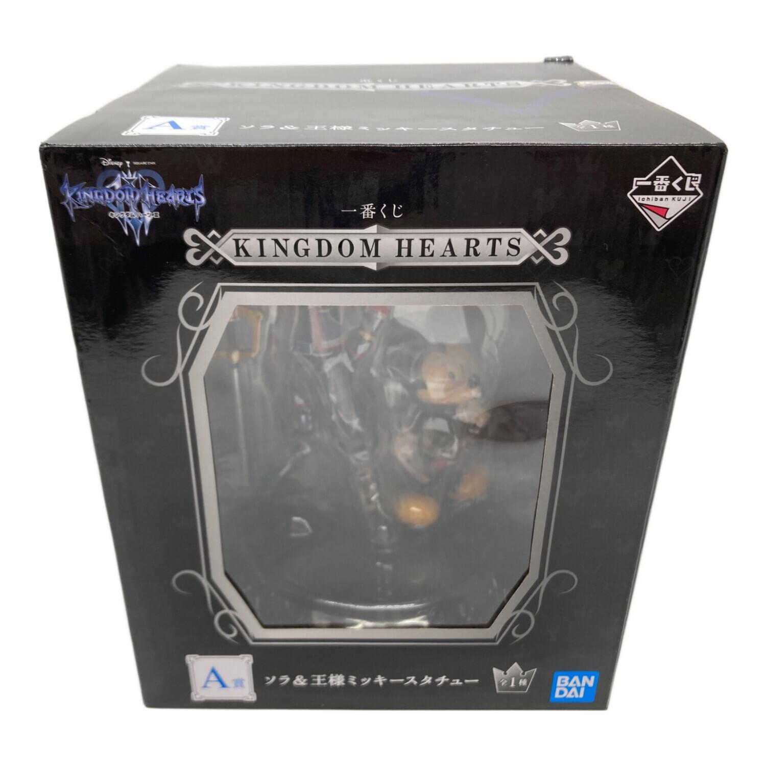 KINGDOM hearts (キングダムハーツ) μ A賞 ソラ&ミッキースタチュー 一