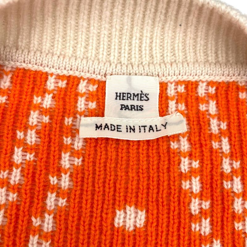 エルメス HERMES Brides de Gala カシミヤニットカーディガン 3E2711D8