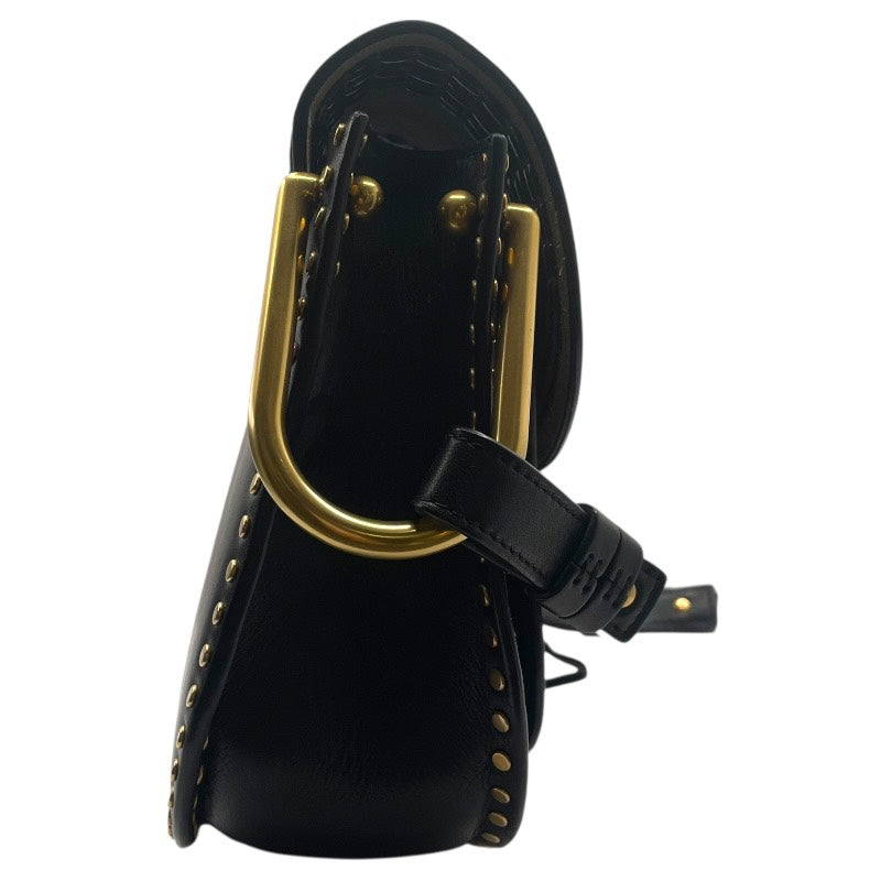 クロエ Chloe ハドソンショルダーバッグ ブラック ゴールド金具 レザー