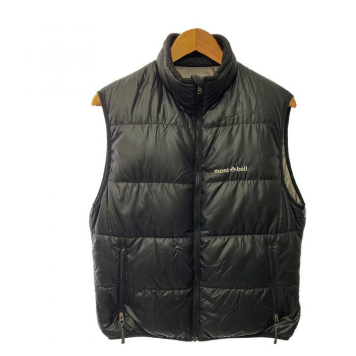 モンベル ライトアルパインダウンベスト ジャケット ブラック XL