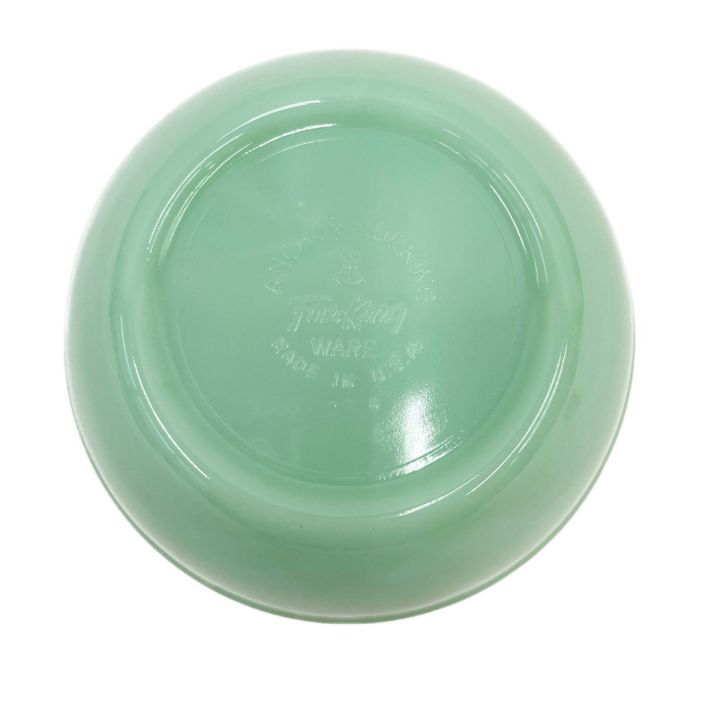 Fire King ファイヤーキング ジェダイ 15ozボウル グリーン - 中古食器