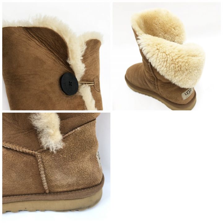 UGG アグ レディース ムートンブーツ BAILEY BUTTON 25cm 5803