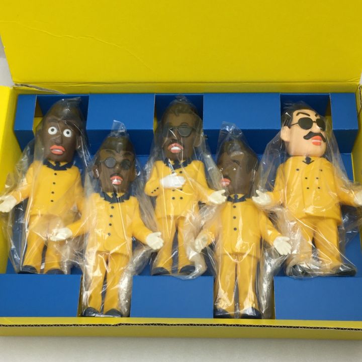 フィギュア《ラッツ＆スター / シャネルズ》5体セット / ソフビ - 中古