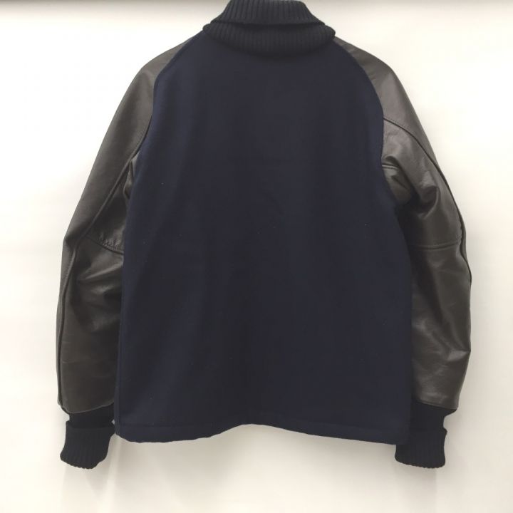 SKOOKUM スクーカム レザー切替スタジャン サイズ38 USA製 ブラウン x