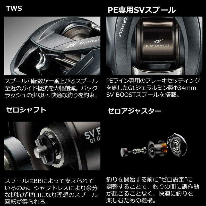 シルバーウルフ SV TW 1000XH PE SPECIAL – つり具のBunBun.com