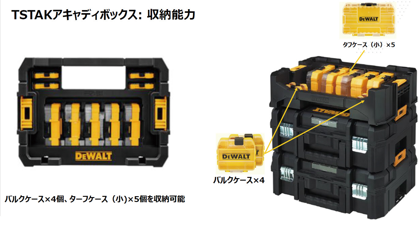 デウォルト ティースタックキャディボックス DT70716-QZ