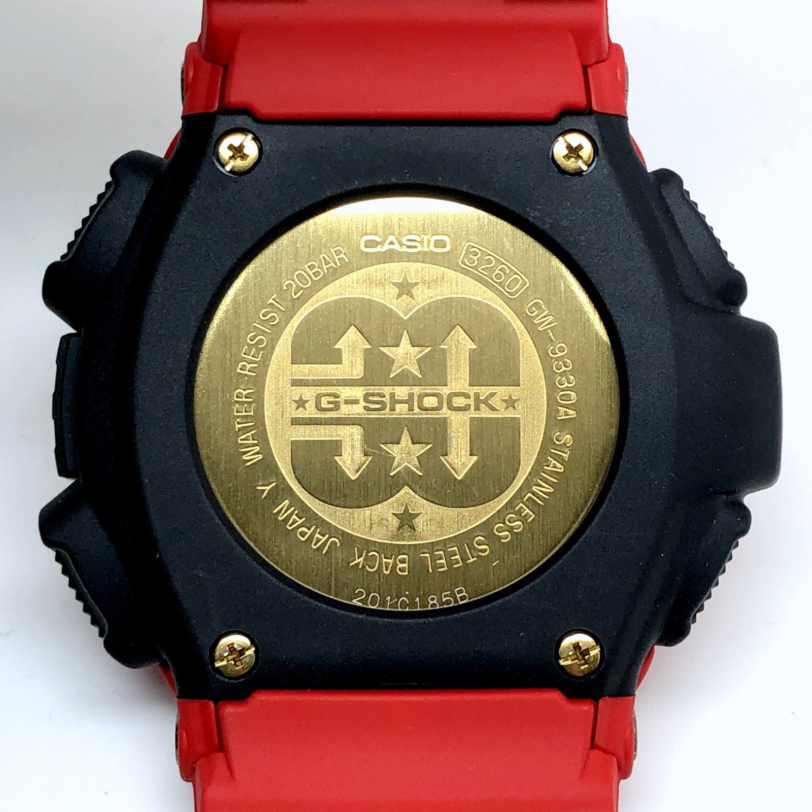 GW-9330A-4 Gショック30周年記念 ライジングレッド マッドマン – G-BRIDGES