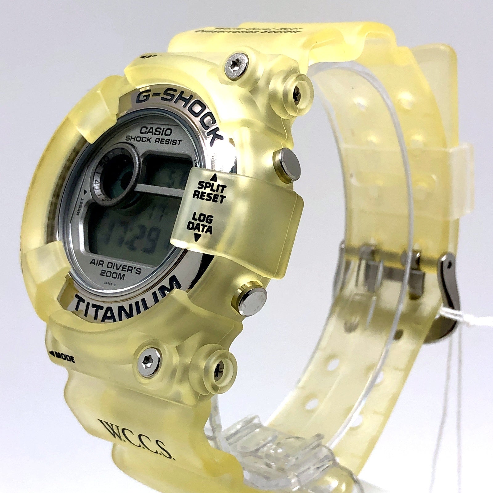 DW-8201WC-8T W.C.C.S. フロッグマン 黒ロゴ トリプルマンタEL – G-BRIDGES