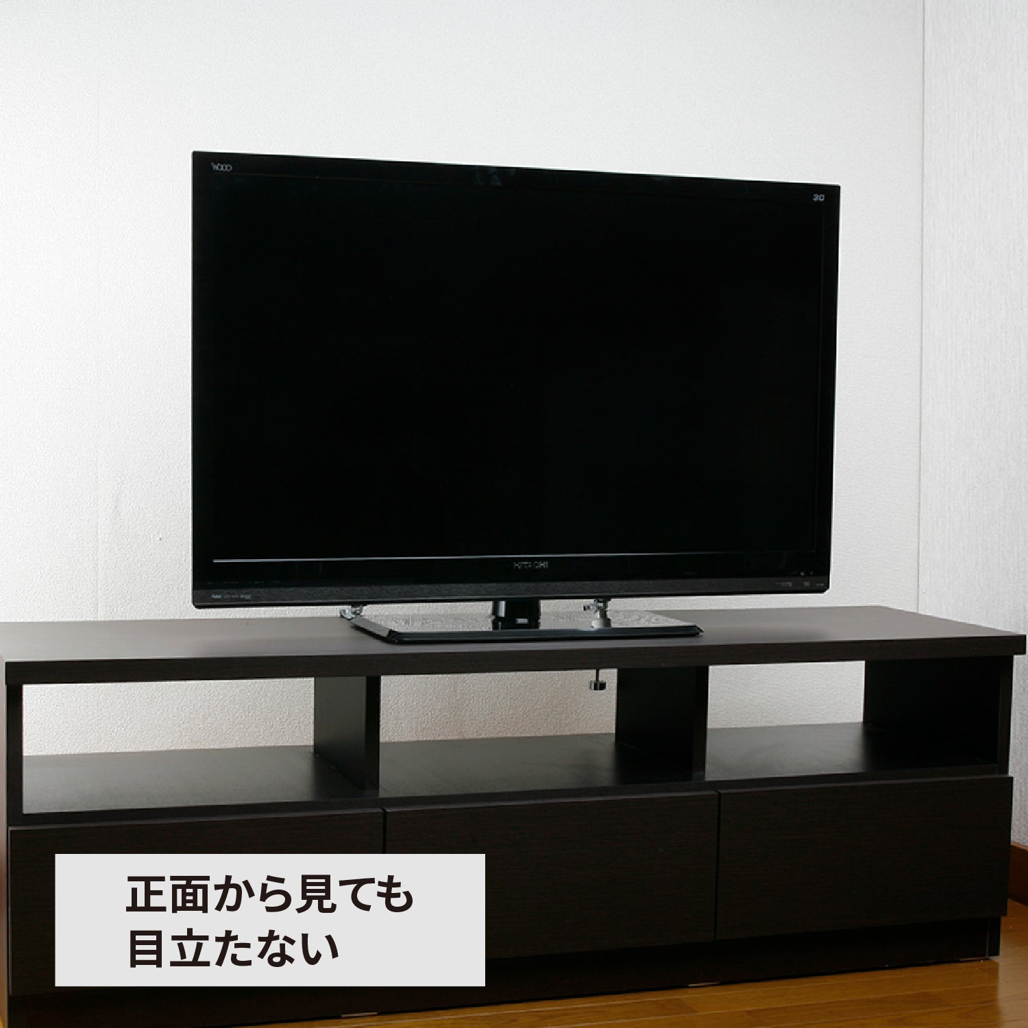 液晶テレビ用耐震固定ポール シルバー 対応テレビサイズ32〜60型 LEQ