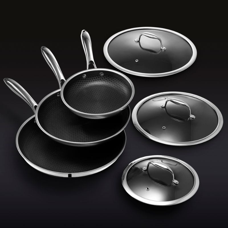 HexClad ヘックスクラッド ハイブリッド フライパン 蓋付き 26cm