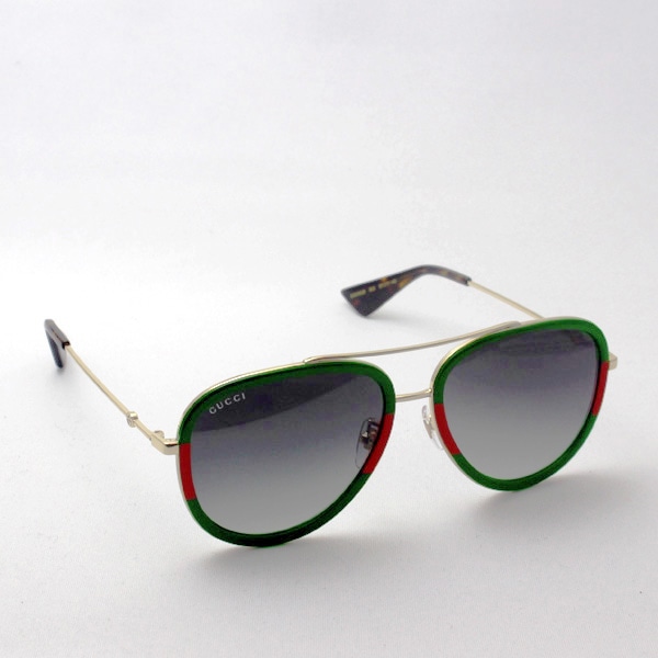 グッチ サングラス GUCCI GG0062S 003(57mm ゴールド): GLASS MANIA