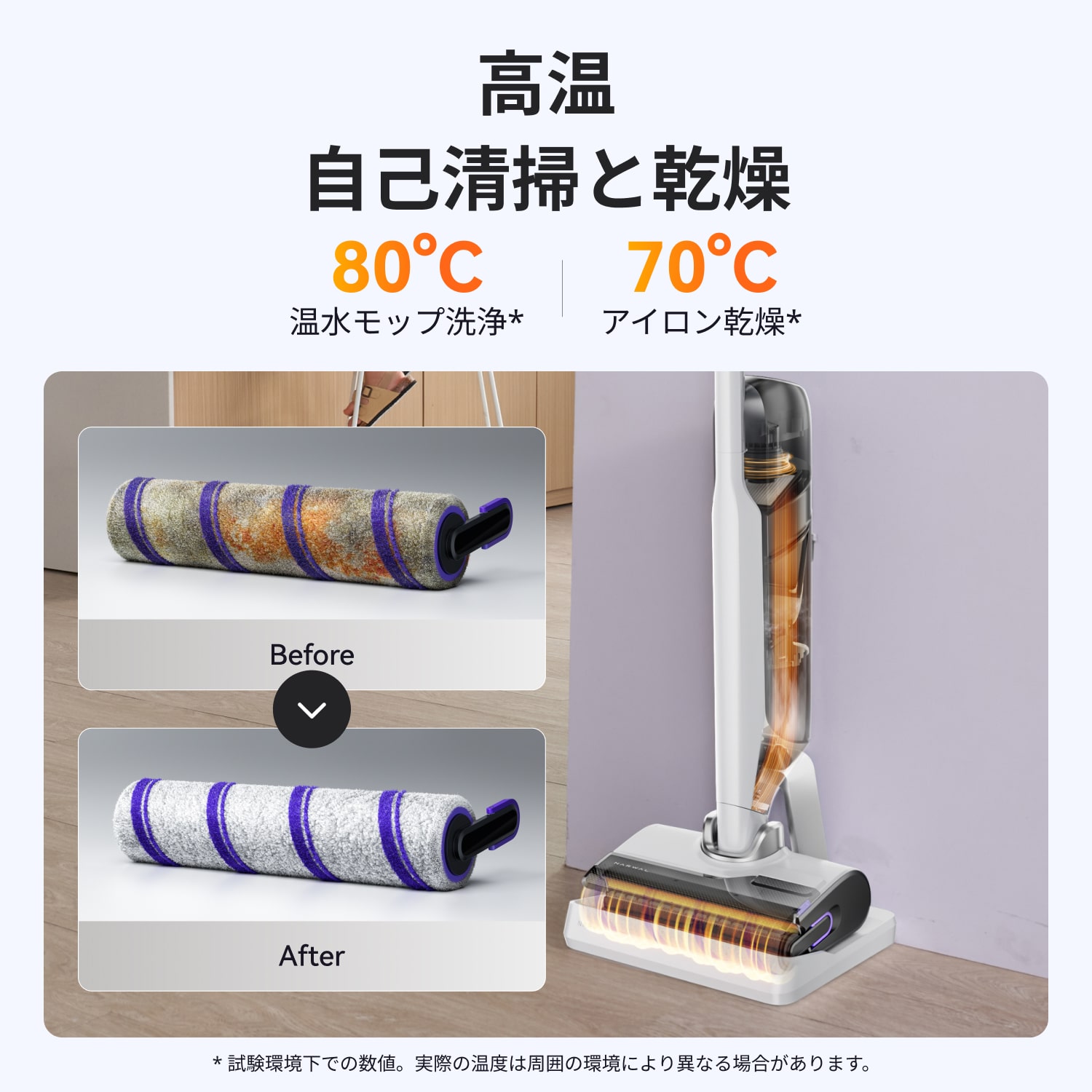 公式］Narwal(ナーワル) S30 コードレス水拭き掃除機 自走式 20,000Pa