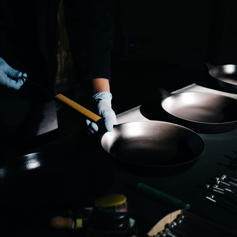 バーミキュラ フライパン 20cm オーク ハンドル材：オーク FP20-OK