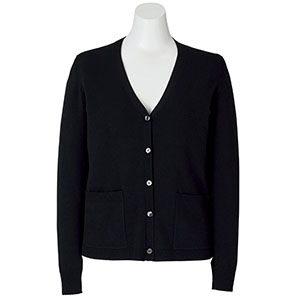 Amusant KK7123－16 カーディガン ブラック （S～XL