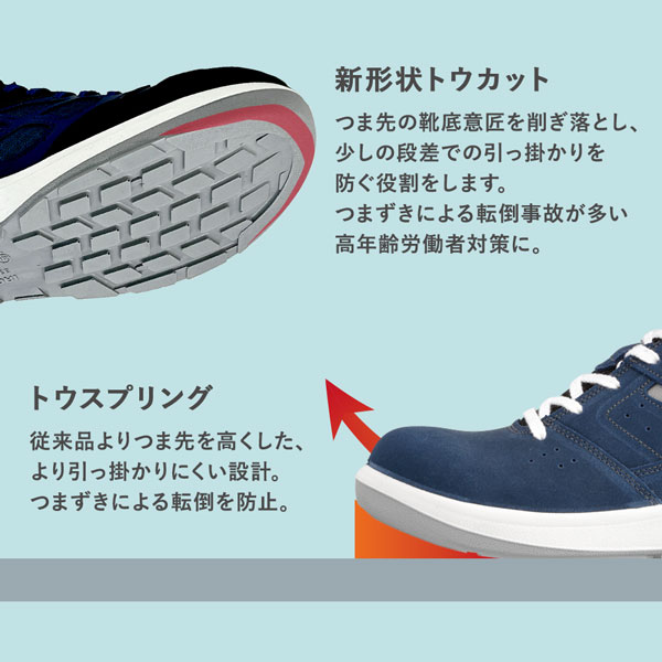 安全靴 G4695 （バンドタイプ） ブラック 特大 | 【ミドリ安全