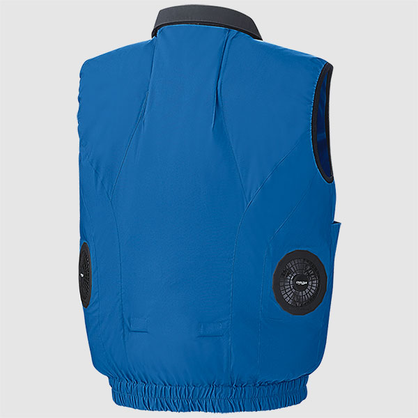 クールファン ベスト（ファン別売） WEV67上 ネイビー | 【ミドリ