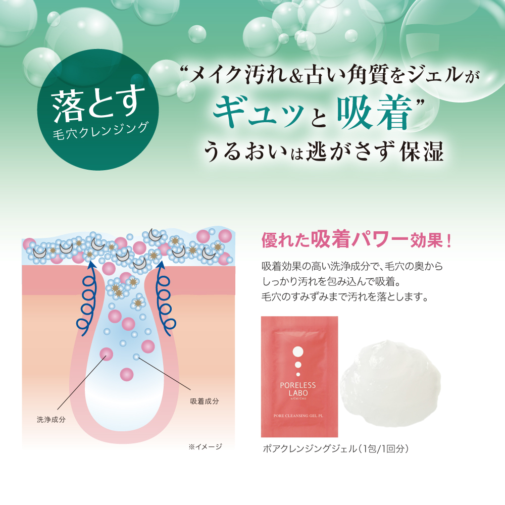 ポアレスラボ オンラインショップ / ポアレスラボ 毛穴洗浄トライアル