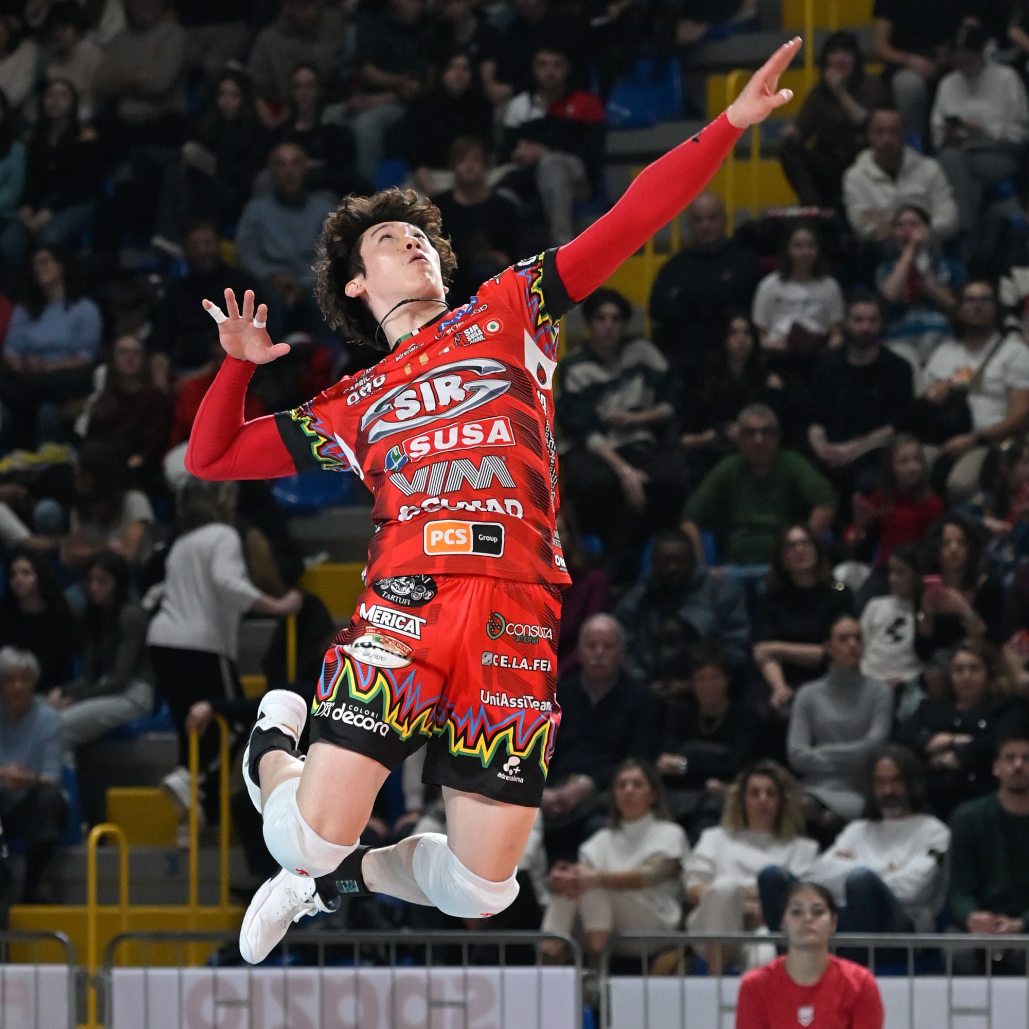 SIR SUSA VIM PERUGIA ORIGINAL SUPERLEGA AWAY 24/25 ユニフォーム