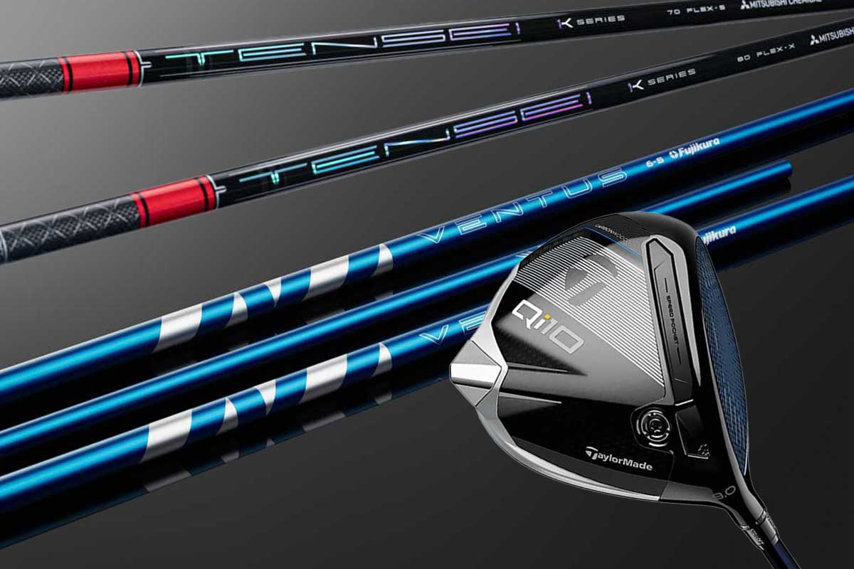 テーラーメイド「Qi10」のカスタムシャフトに最新モデルの「ベンタス