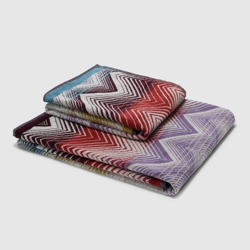 MISSONI HOME | MAREA 100 zig-zag Multicolor bath towel set