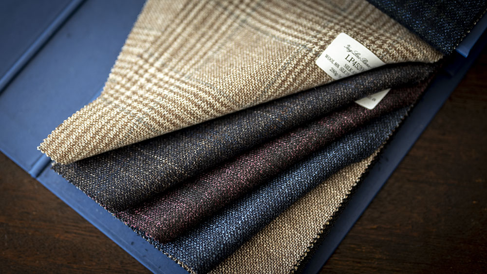 Loro piana (ロロピアーナ) 2024-25AW 新作服地 SILK AIR・AUSTRALIS