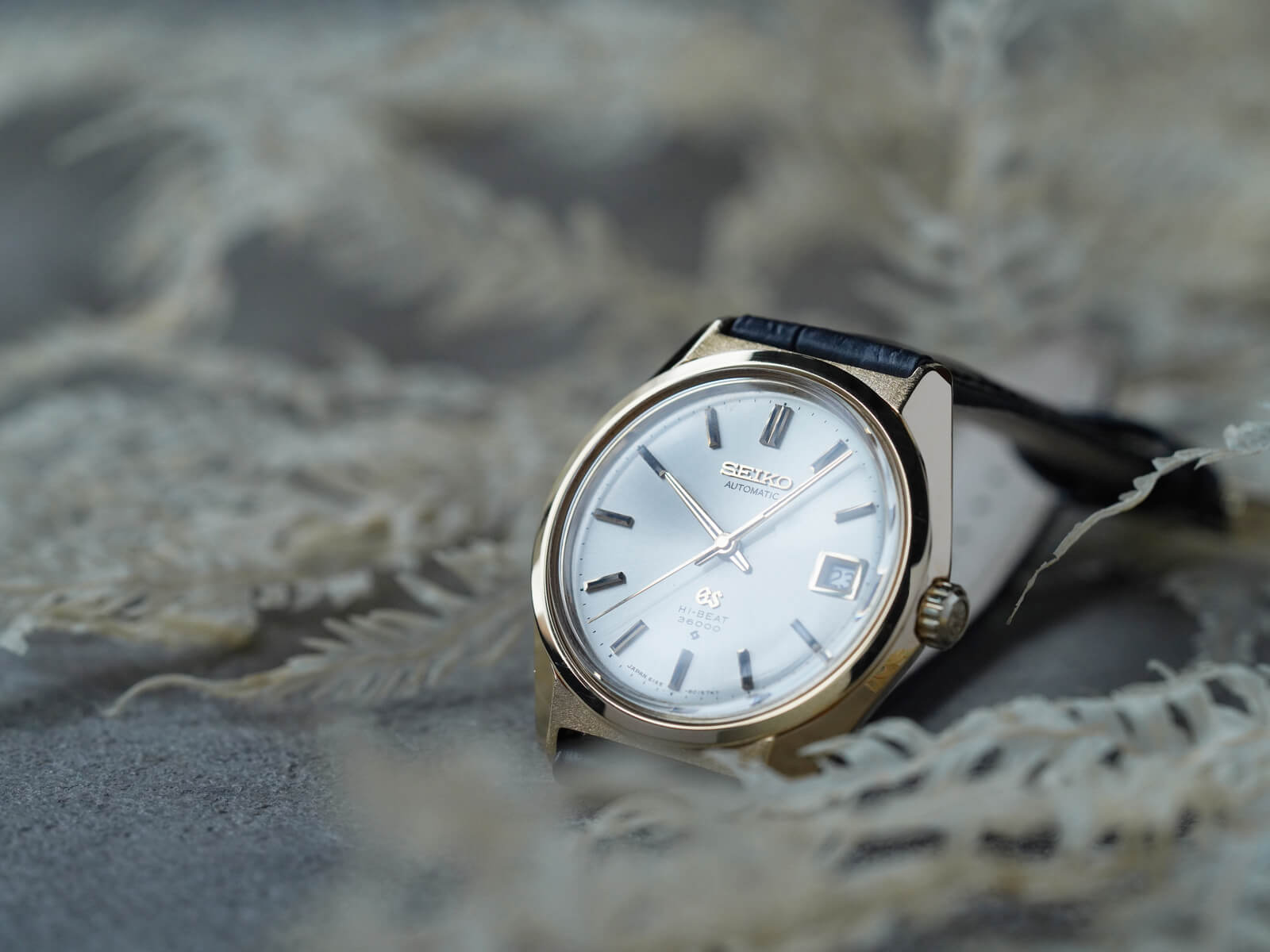 グランドセイコー/61GS/ハイビート36000デイト/シルバーダイヤル/Grand