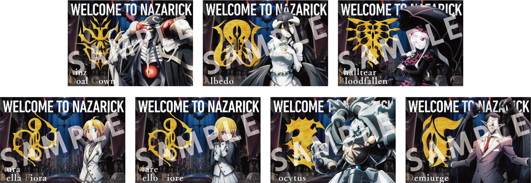 オーバーロード展」入場特典は開催記念ステッカーに決定！ BIG缶バッジ