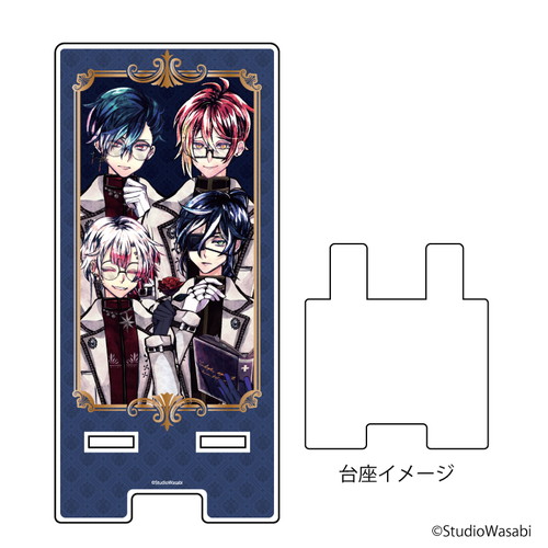 スマキャラスタンド「悪魔執事と黒い猫」02/ハウレス＆フェネス