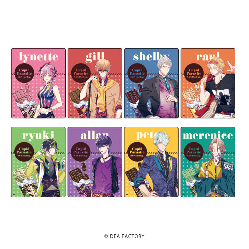 アクリルカード「キューピット・パラサイト」01/ブラインド(8種)(公式