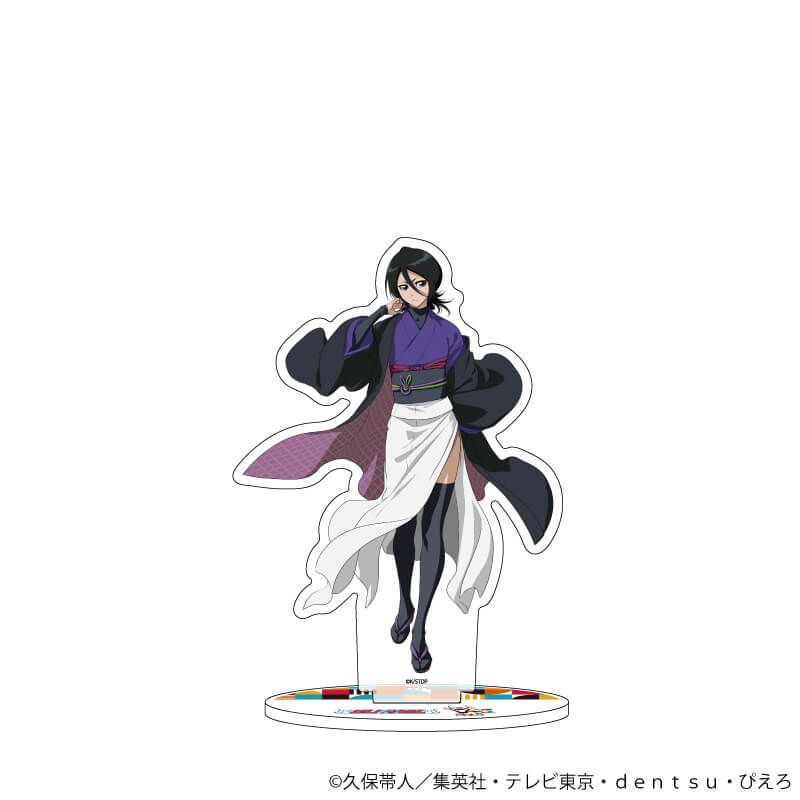 アクリルスタンド「BLEACH」07/朽木ルキア ぴえろ45周年ver.(描き