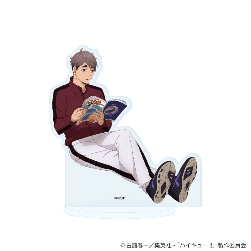 キャラアクリルフィギュア「ハイキュー!!」18/宮治 リラックスver