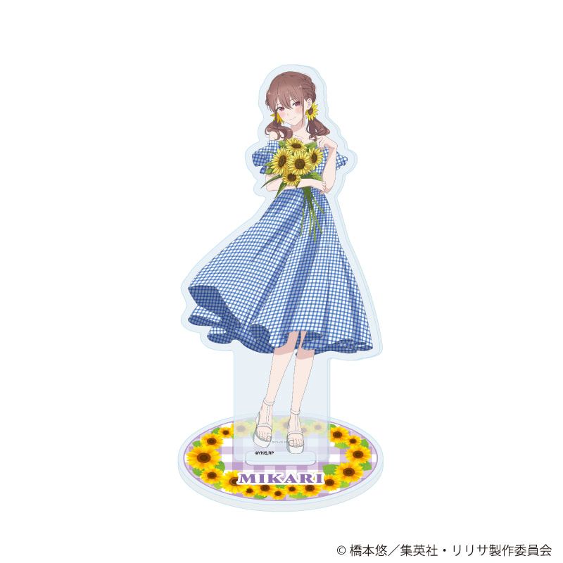 アクリルキーホルダー&缶バッジセット「2.5次元の誘惑」02/橘 美花莉