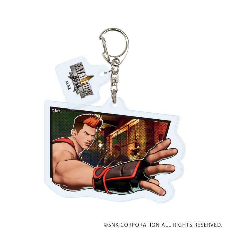 パーツ付きアクリルキーホルダー「餓狼伝説 City of the Wolves」01