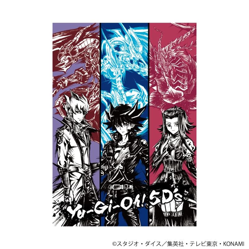 A3クリアポスター「遊☆戯☆王5D's」01/集合デザイン(墨絵イラスト