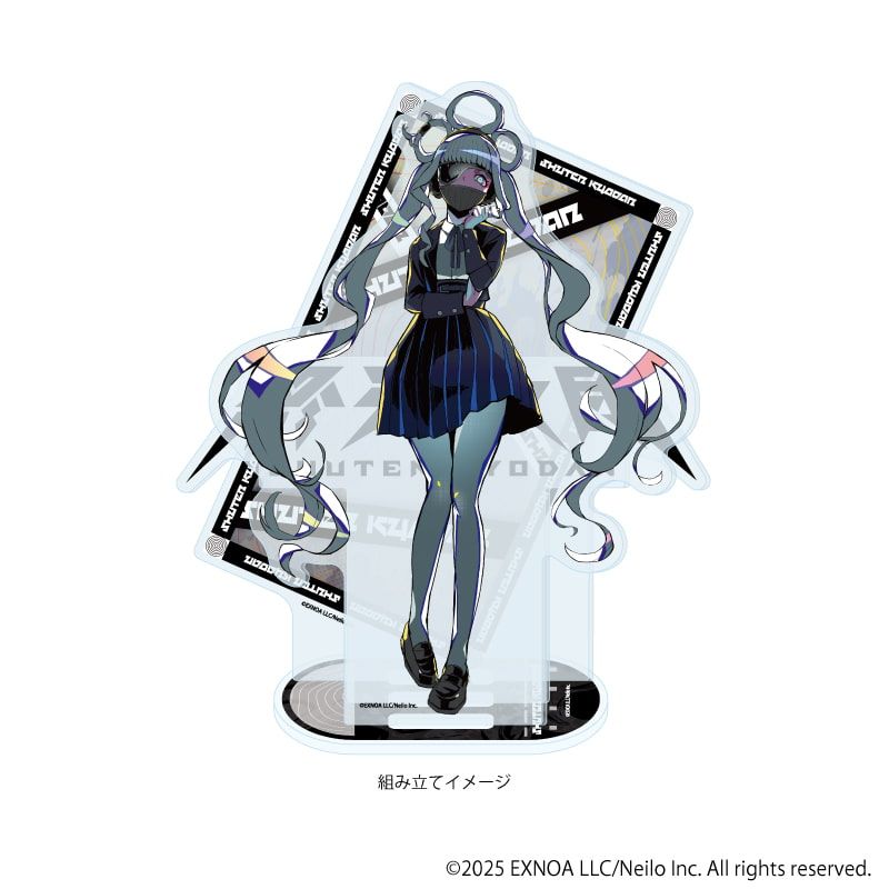 アクリルジオラマ「終天教団」06/黒四館仄(公式イラスト)｜アニメ