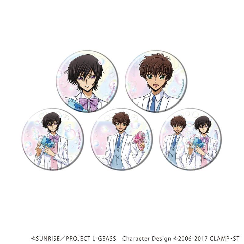 缶バッジ「コードギアス 反逆のルルーシュ」01/コンプリートBOX(全5種