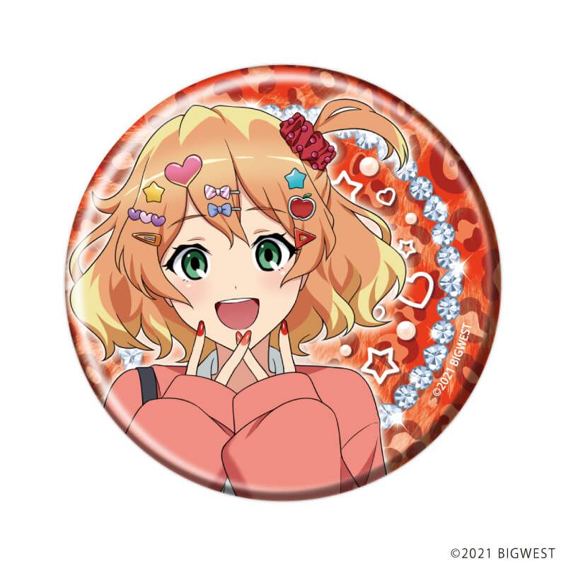 缶バッジ「劇場版マクロスΔ 絶対LIVE!!!!!!」07/ギャルvs生徒会ver