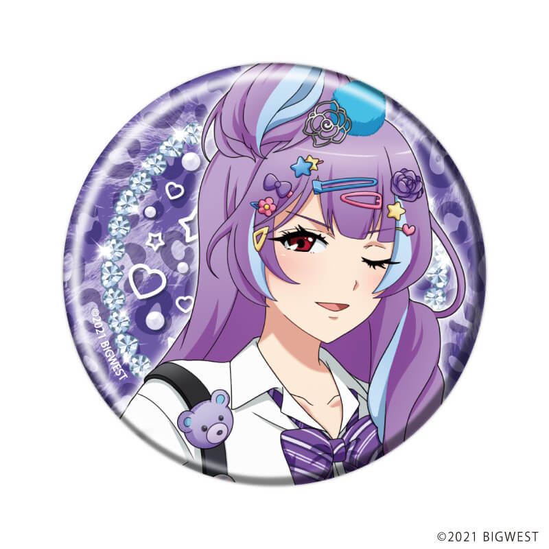 缶バッジ「劇場版マクロスΔ 絶対LIVE!!!!!!」07/ギャルvs生徒会ver