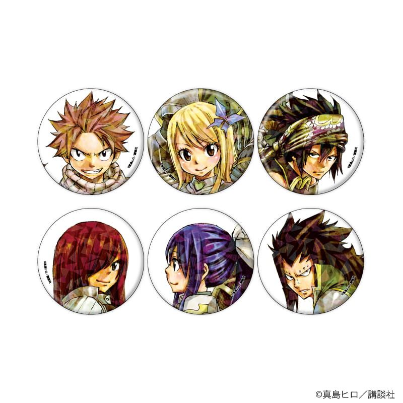 ホログラム缶バッジ(57mm)「FAIRY TAIL」02/ブラインド(6種)(公式