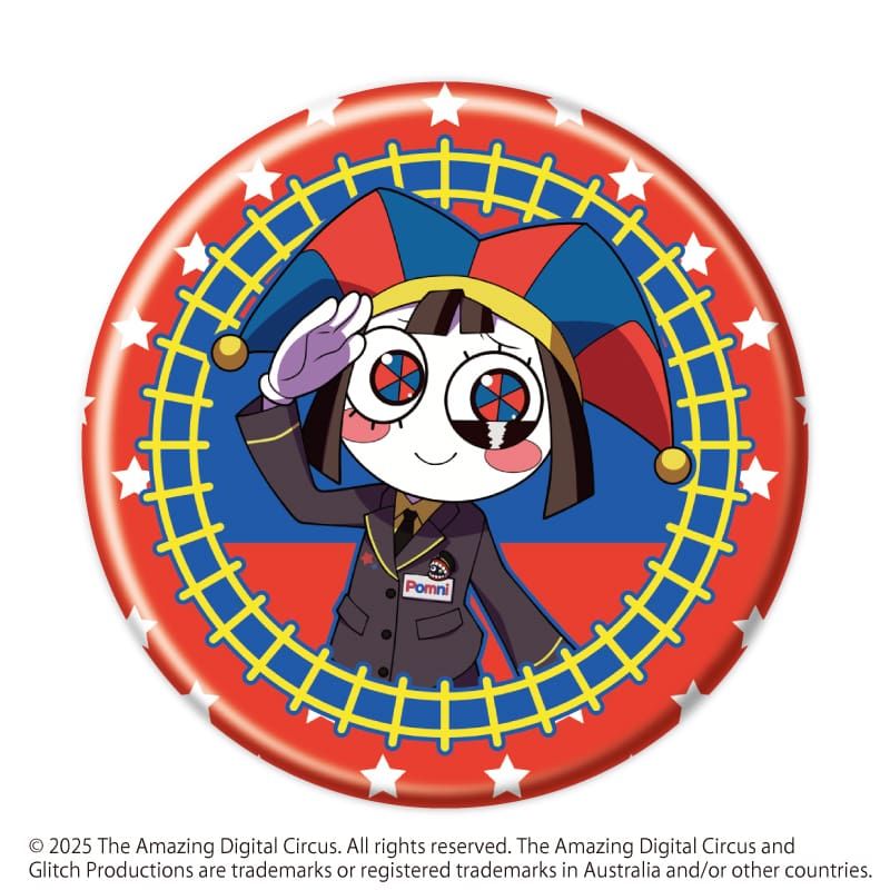 缶バッジ「アメイジング・デジタル・サーカス」01/駅員ver