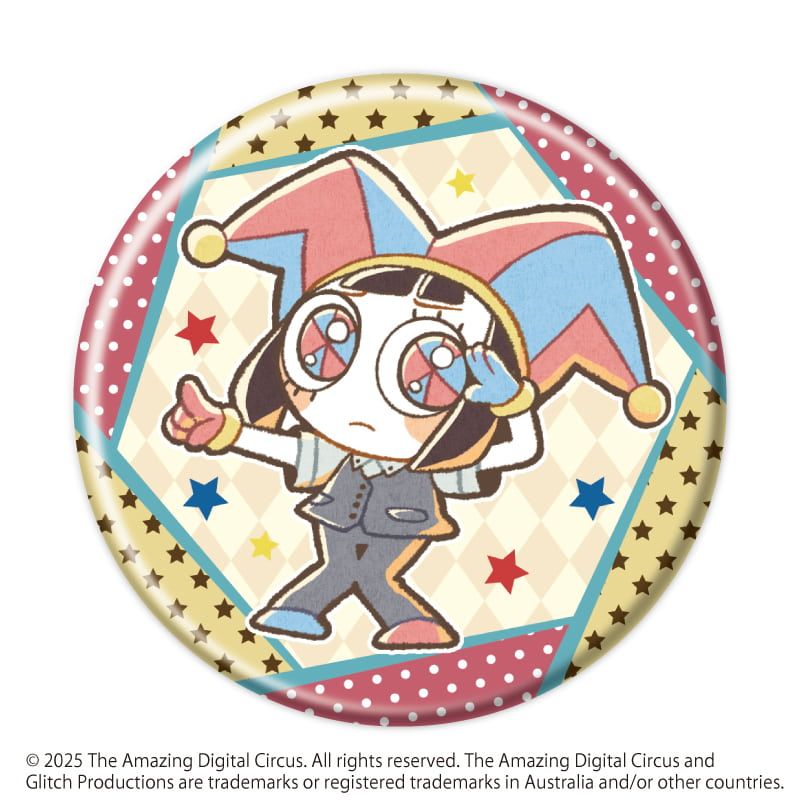 缶バッジ「アメイジング・デジタル・サーカス」01/駅員ver