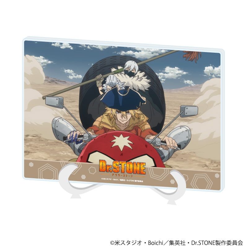 缶バッジ「Dr.STONE」34/コンプリートセット(全8種)(場面写イラスト