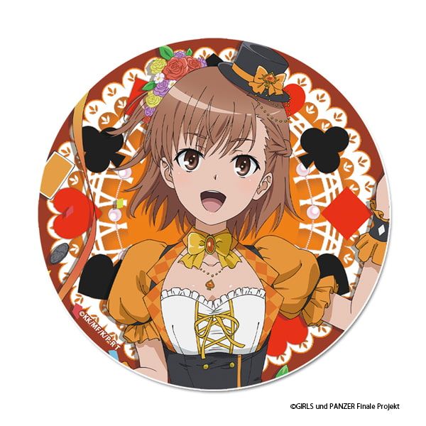 とある科学の超電磁砲 コミケ 御坂美琴 缶バッジ コミケ会場・カドスト