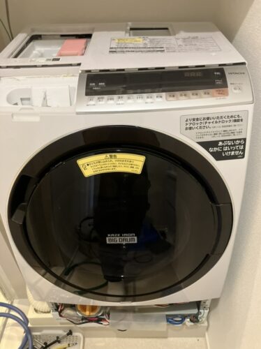 日立BD-SX110CRの分解クリーニング｜乾燥不良の原因を徹底除去した作業