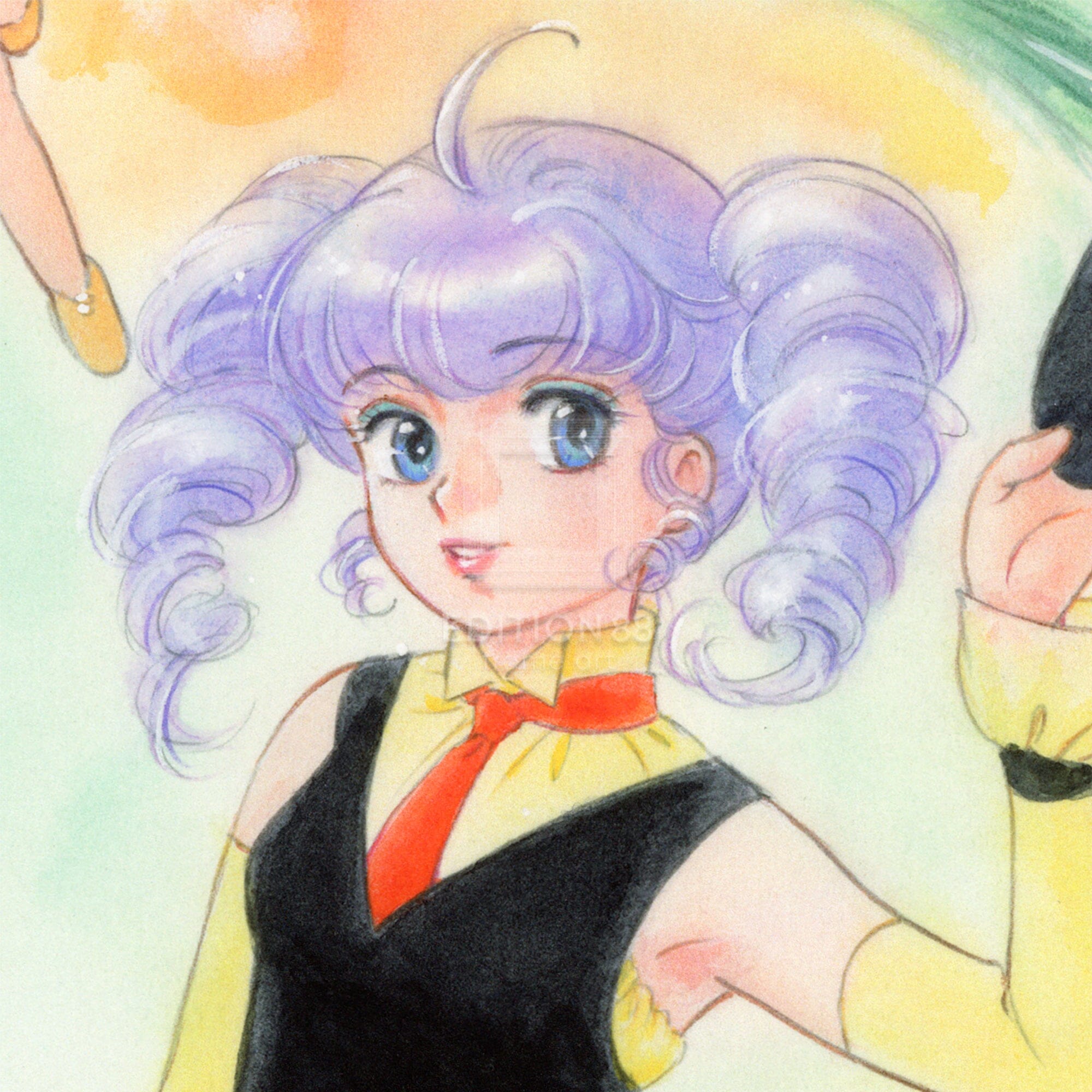 魔法の天使クリィミーマミ」88グラフ Magic March/ 高田明美（直筆