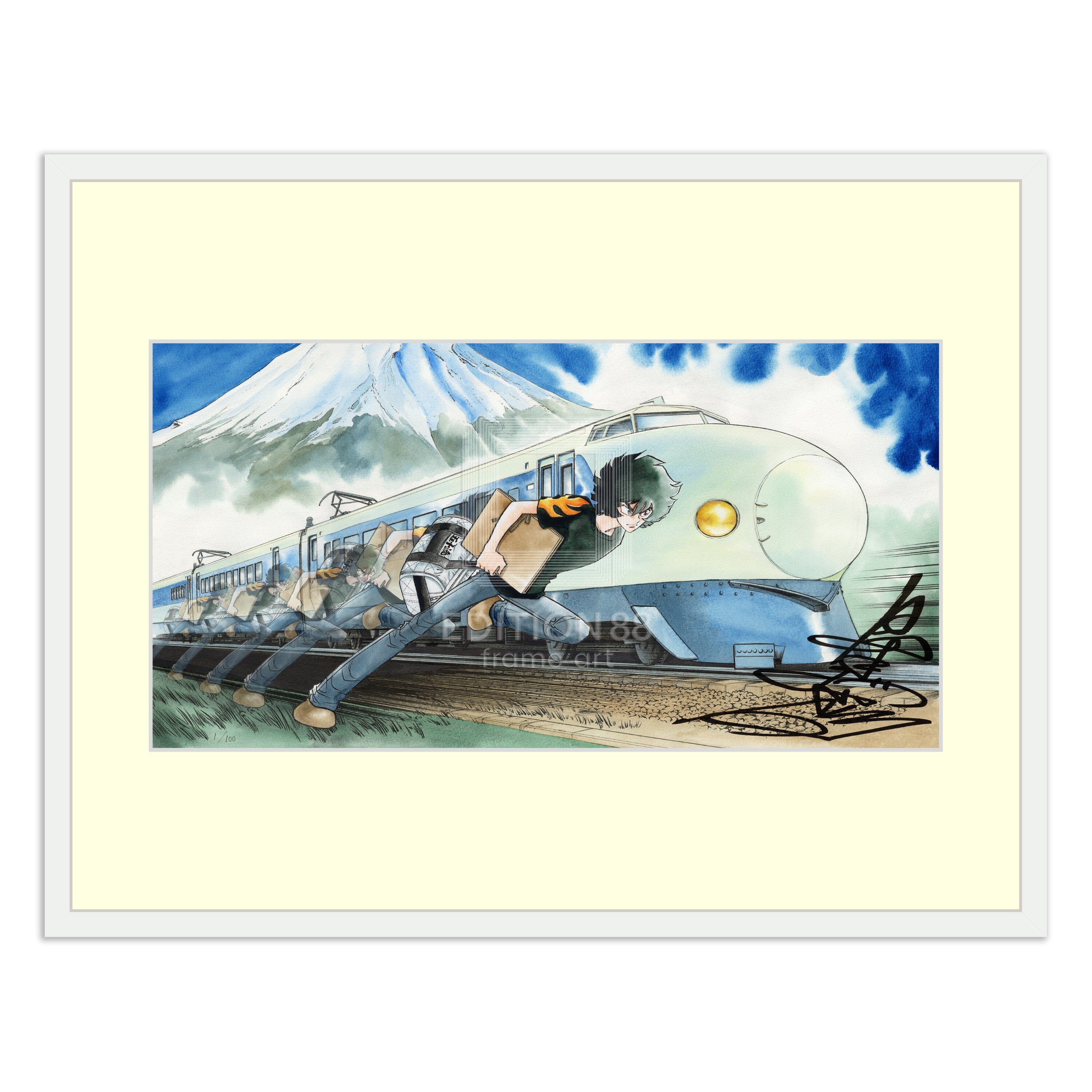 アオイホノオ」88グラフ1/島本和彦（直筆サイン入り / 国内版限定100枚）