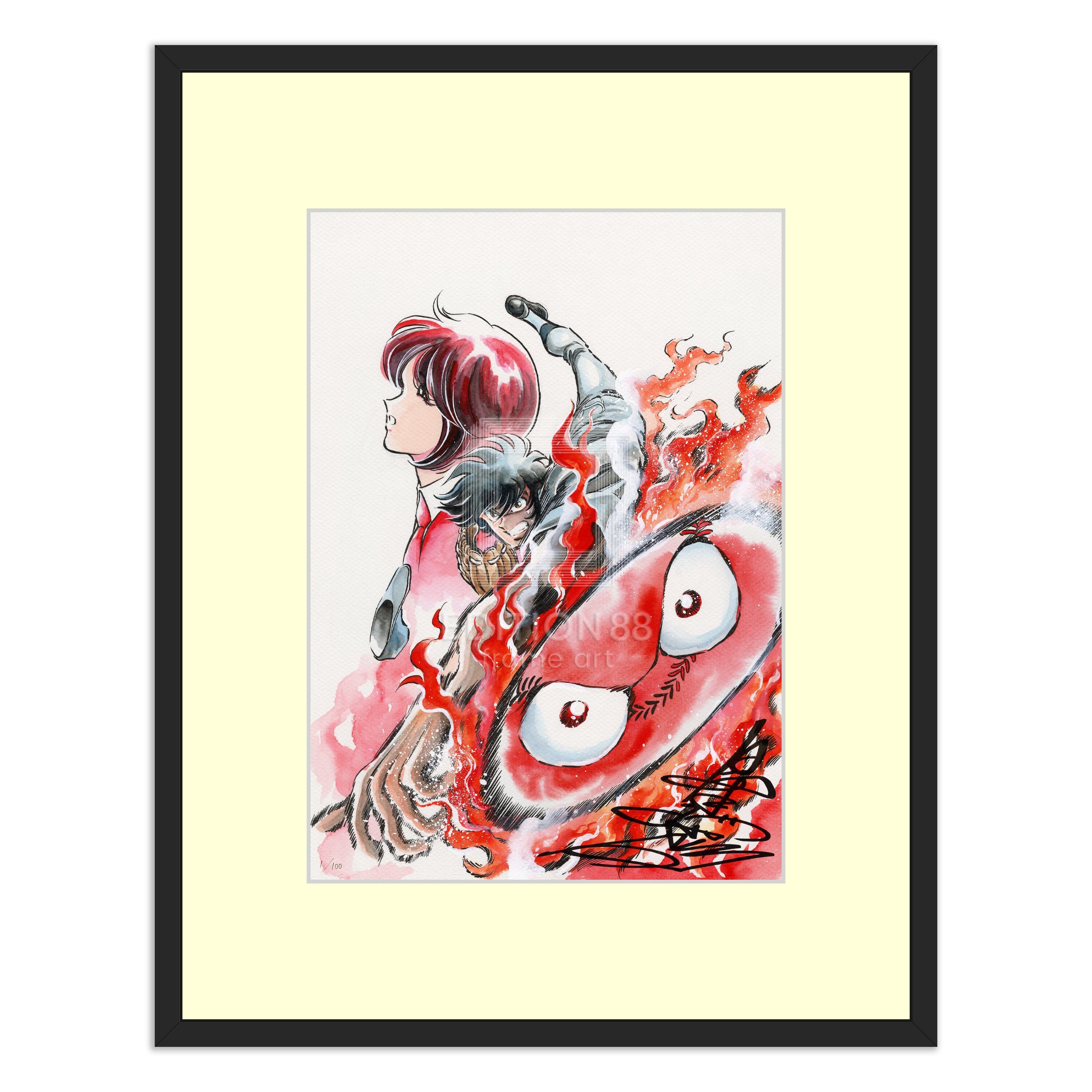 逆境ナイン」88グラフ2 /島本和彦（直筆サイン入り / 国内版限定100枚）